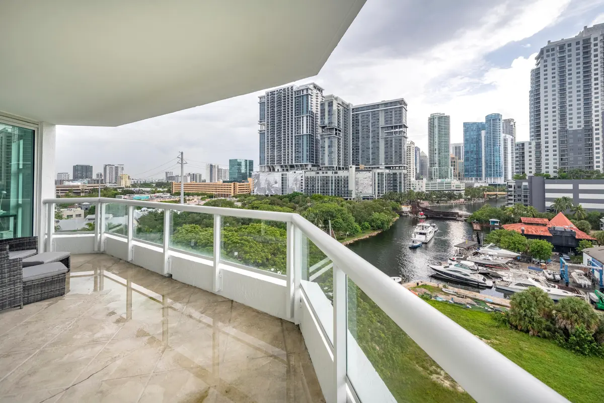 Balcony and Unit View at 401 SW 4TH Avenue 1003, Fort Lauderdale