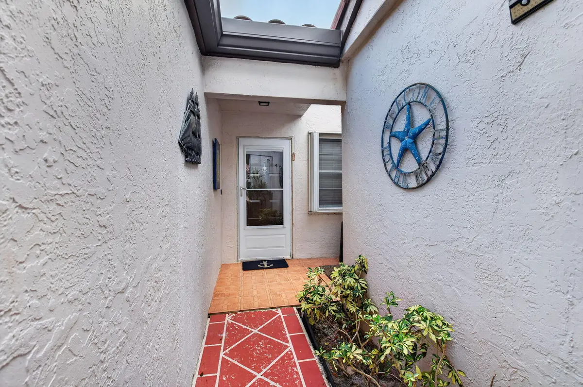 Front Entry at 6427 Pointe Pleasant Circle, Delray Beach