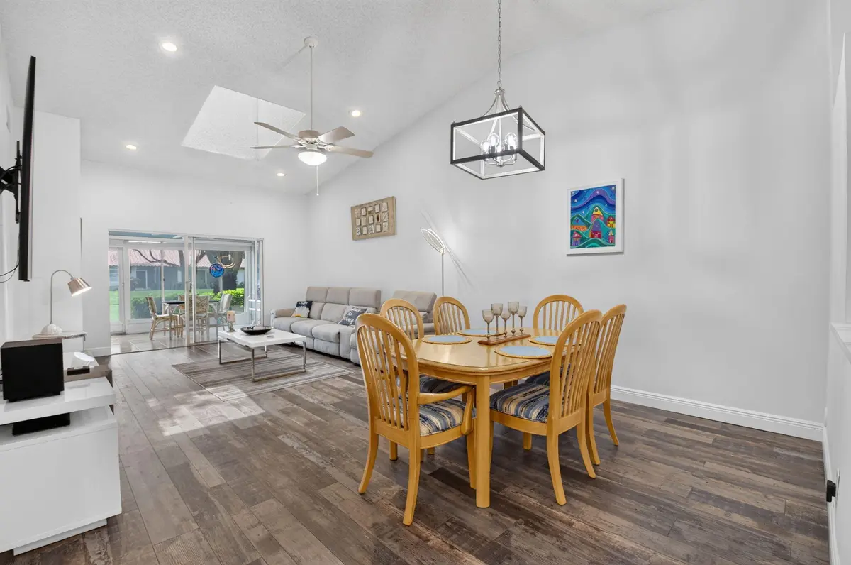 Dining Living Room at 6427 Pointe Pleasant Circle, Delray Beach