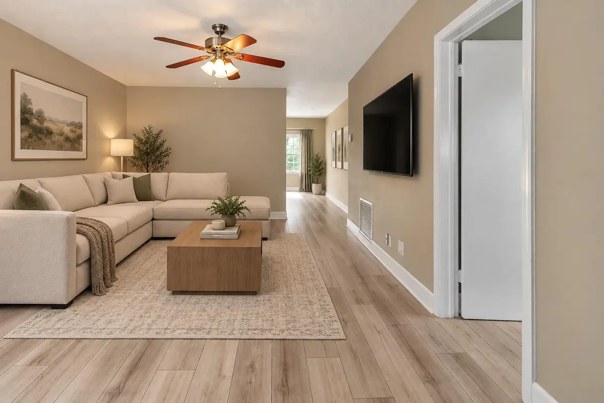 Living Room - Entry at 1501 NE 60TH Street, Fort Lauderdale