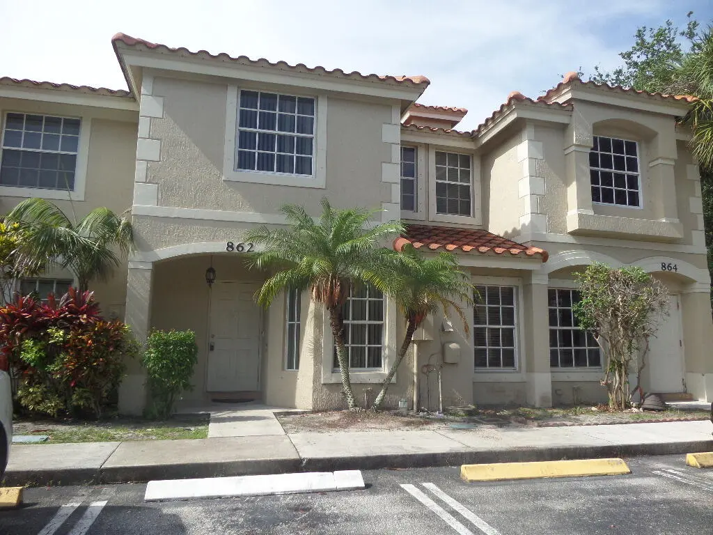 Front house at 862 SUMMIT LAKE Drive, West Palm Beach