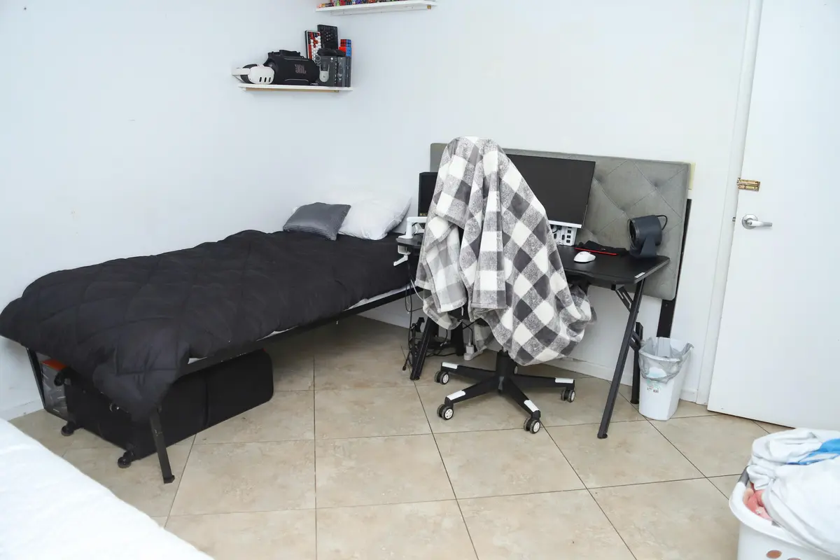 SECOND BEDROOM V at 605 Ixoria Avenue Unit 21, Fort Pierce