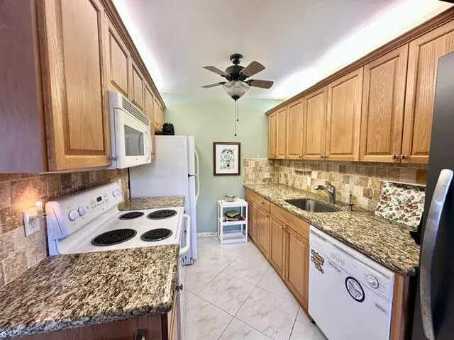 Kitchen at 1041 Guilford C, Boca Raton