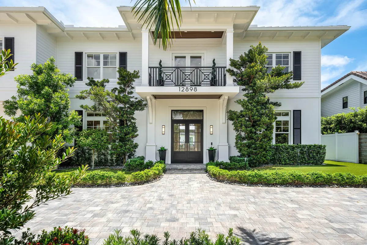 Front Entry at 12898 S Shore Drive, Palm Beach Gardens