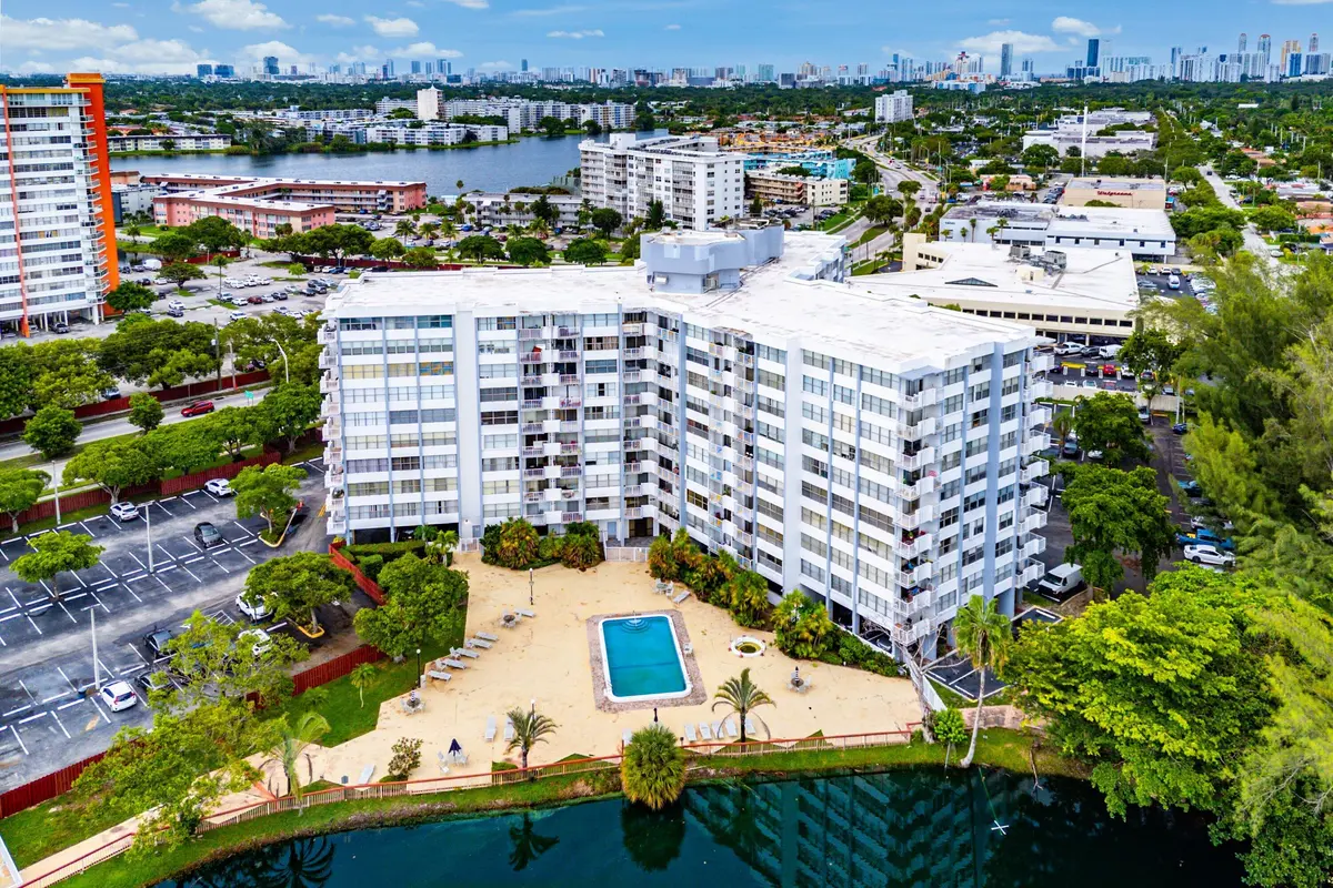 Aerial View at 1300 NE Miami Gardens Drive 308E, Miami