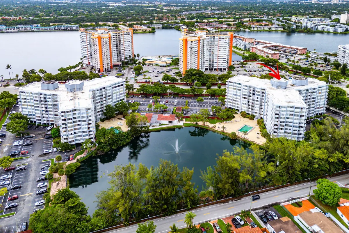 Aerial View at 1300 NE Miami Gardens Drive 308E, Miami