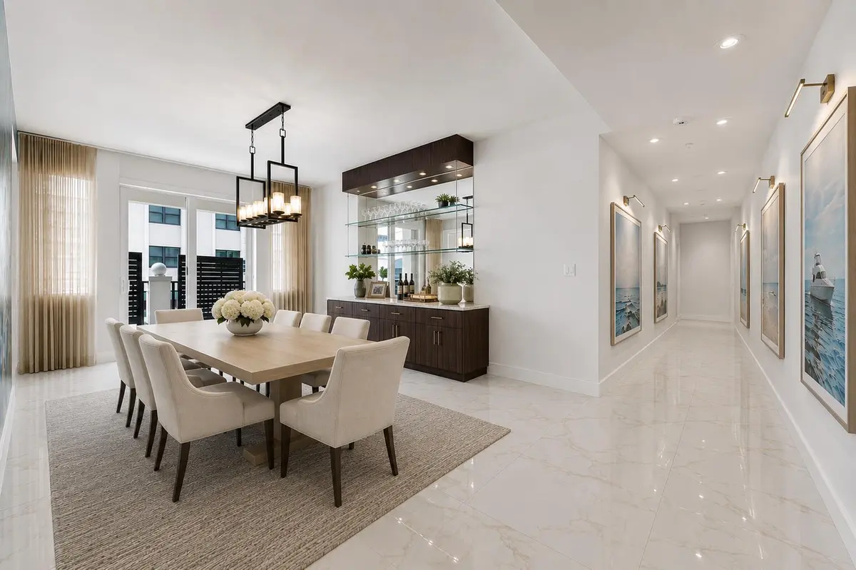 Dolce Dining Room at 155 Ocean Avenue 502, Palm Beach Shores