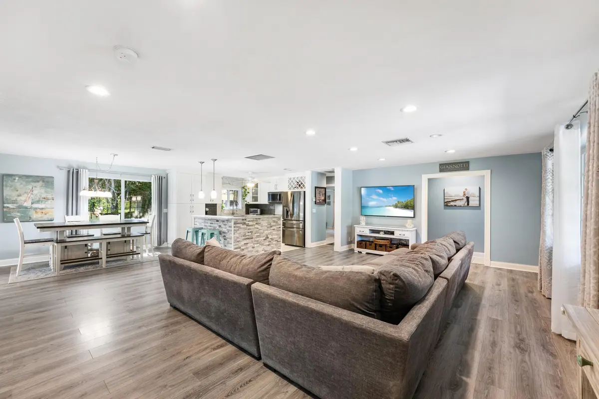 Livingroom at 7400 Clarke Road, Lake Clarke Shores