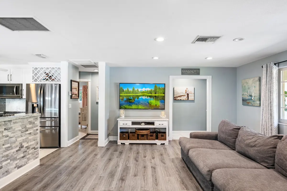 Livingroom at 7400 Clarke Road, Lake Clarke Shores