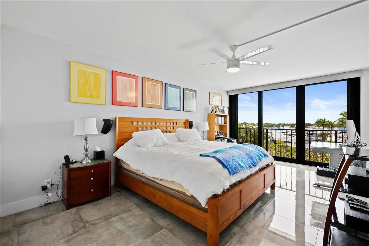 Primary Bedroom at 120 Lakeshore Drive 4360, North Palm Beach