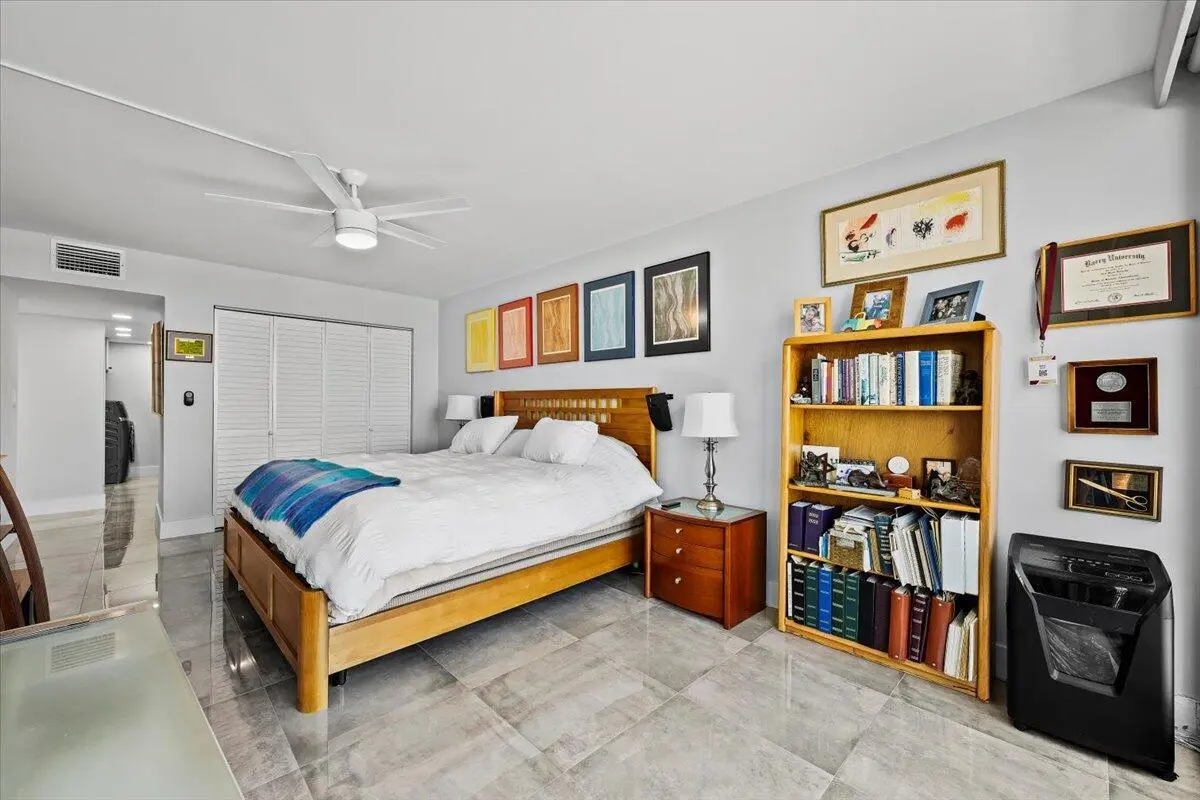 Primary Bedroom at 120 Lakeshore Drive 4360, North Palm Beach