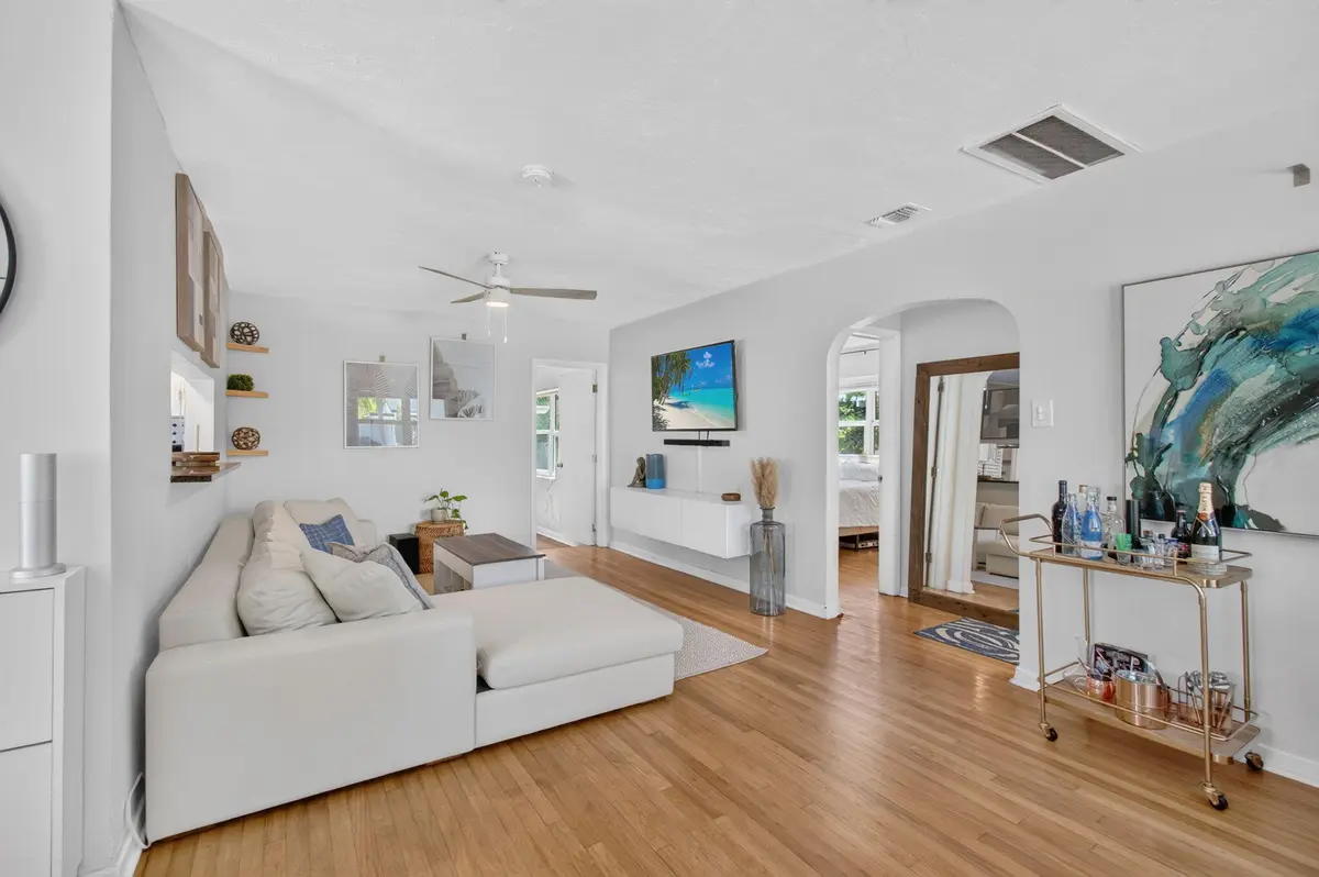 Living area at 612 N C Street, Lake Worth