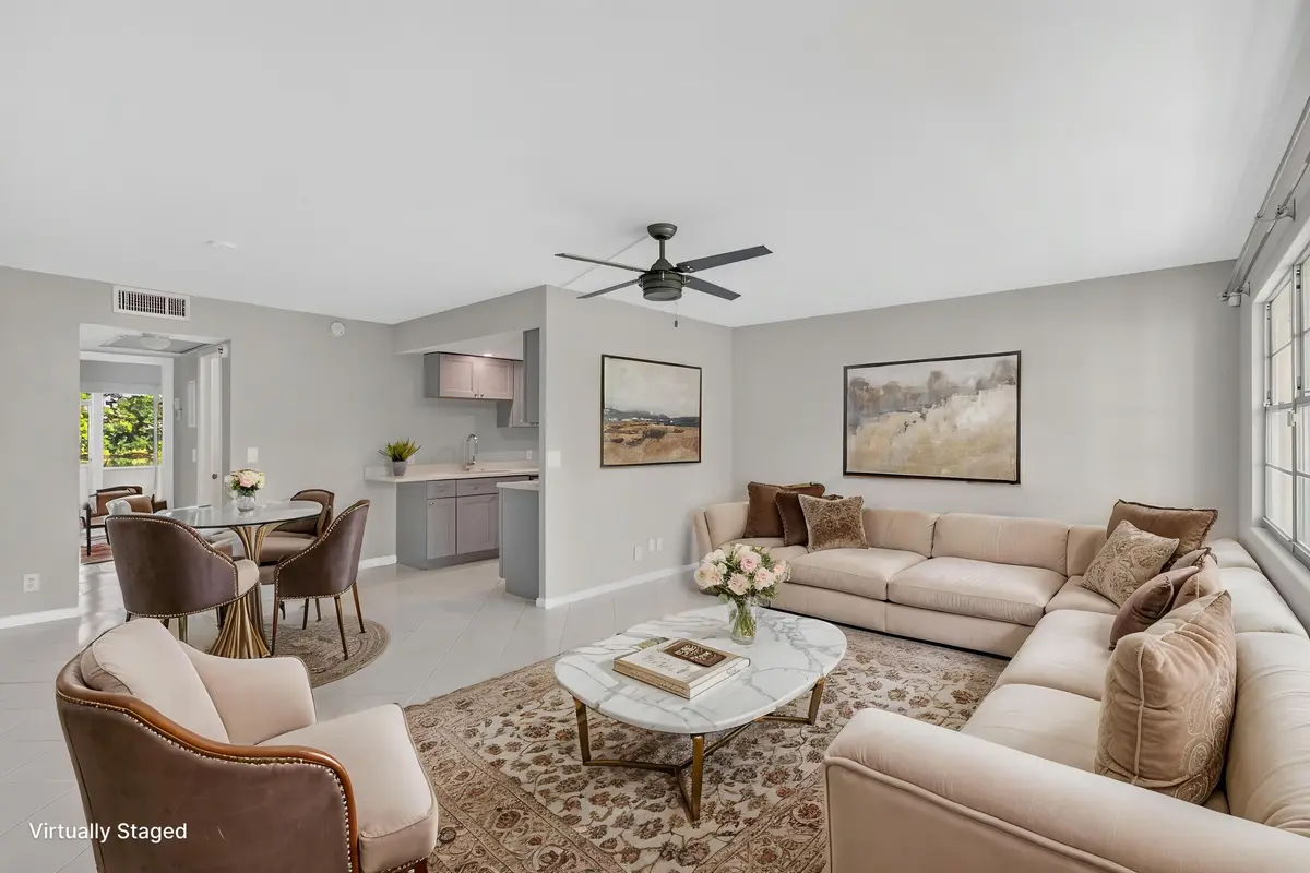 VIRTUAL STAGING LIV.DIN.RMS at 1055 AINSLIE D Drive, Boca Raton
