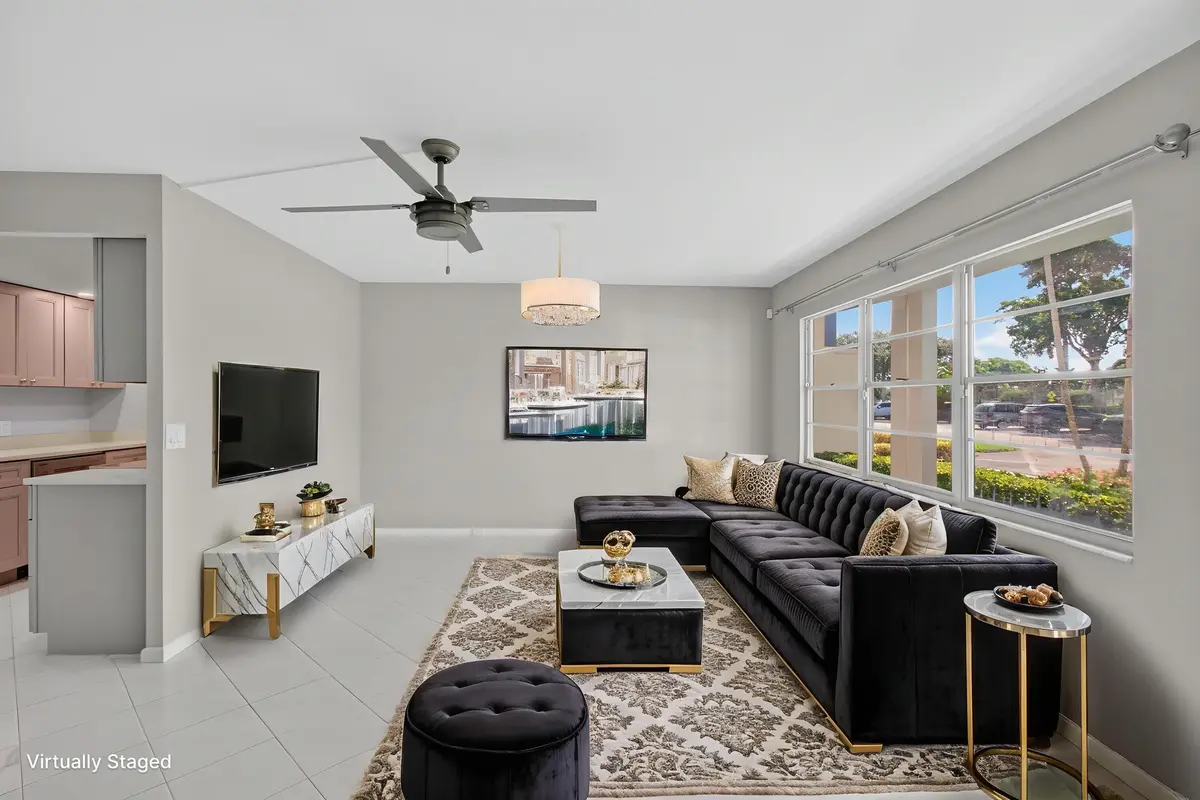 VIRTUAL STAGING LIV.RM at 1055 AINSLIE D Drive, Boca Raton