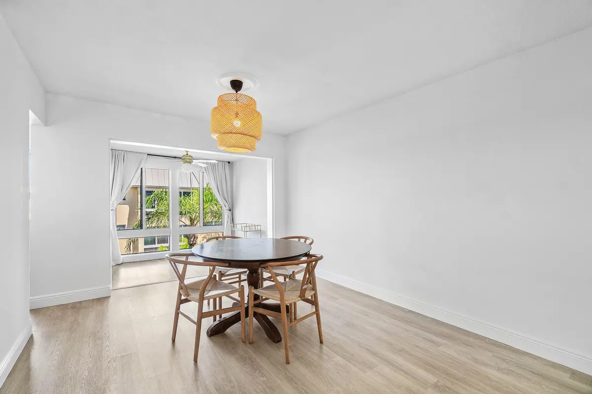 Dining Room facing NE at 16 Colonial Club Drive 302, Boynton Beach