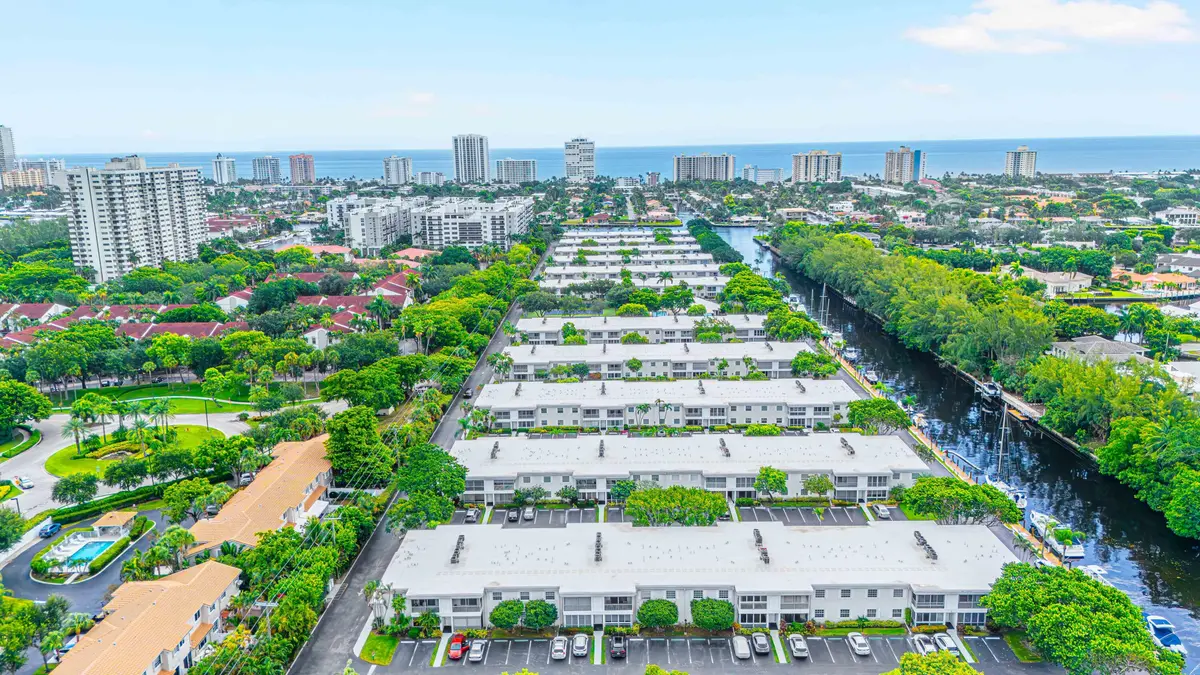 Aerial View at 6359 Bay Club Drive 2, Fort Lauderdale