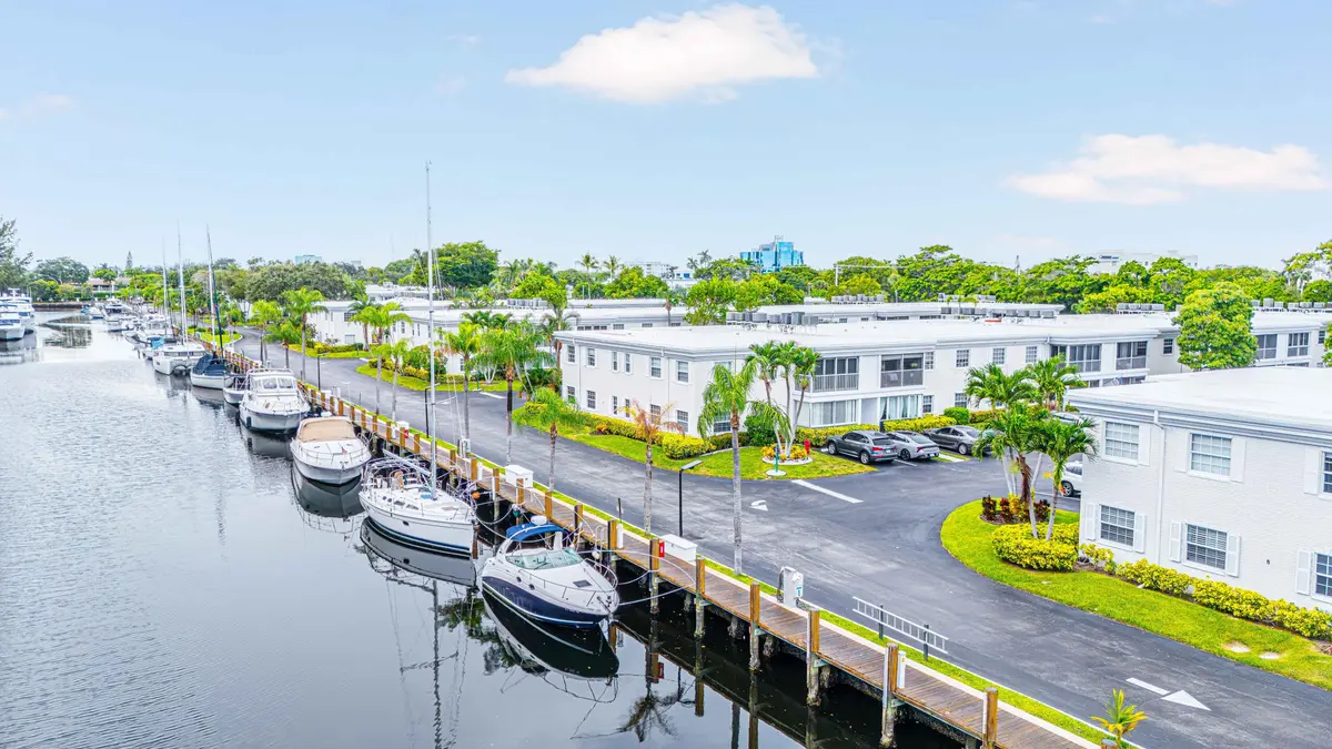 Aerial View at 6359 Bay Club Drive 2, Fort Lauderdale