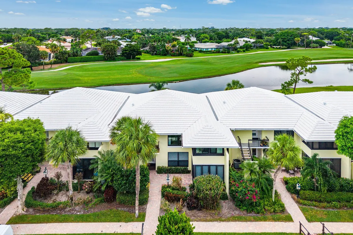 Aerial view at 3593 Quail Ridge Drive, Boynton Beach