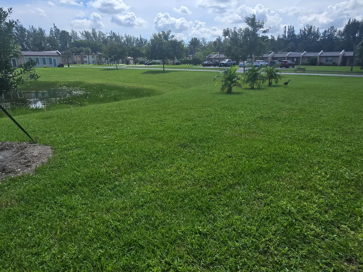 SIDE BACK VIEW at 135 LAKE MERYL Drive, West Palm Beach