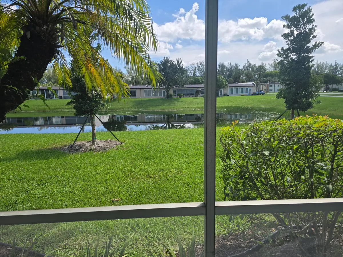VIEW FROM PATIO at 135 LAKE MERYL Drive, West Palm Beach