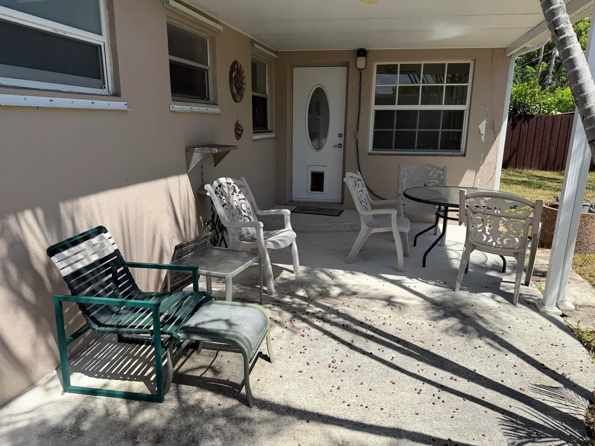 Patio at 2924 NW 9TH Terrace, Wilton Manors