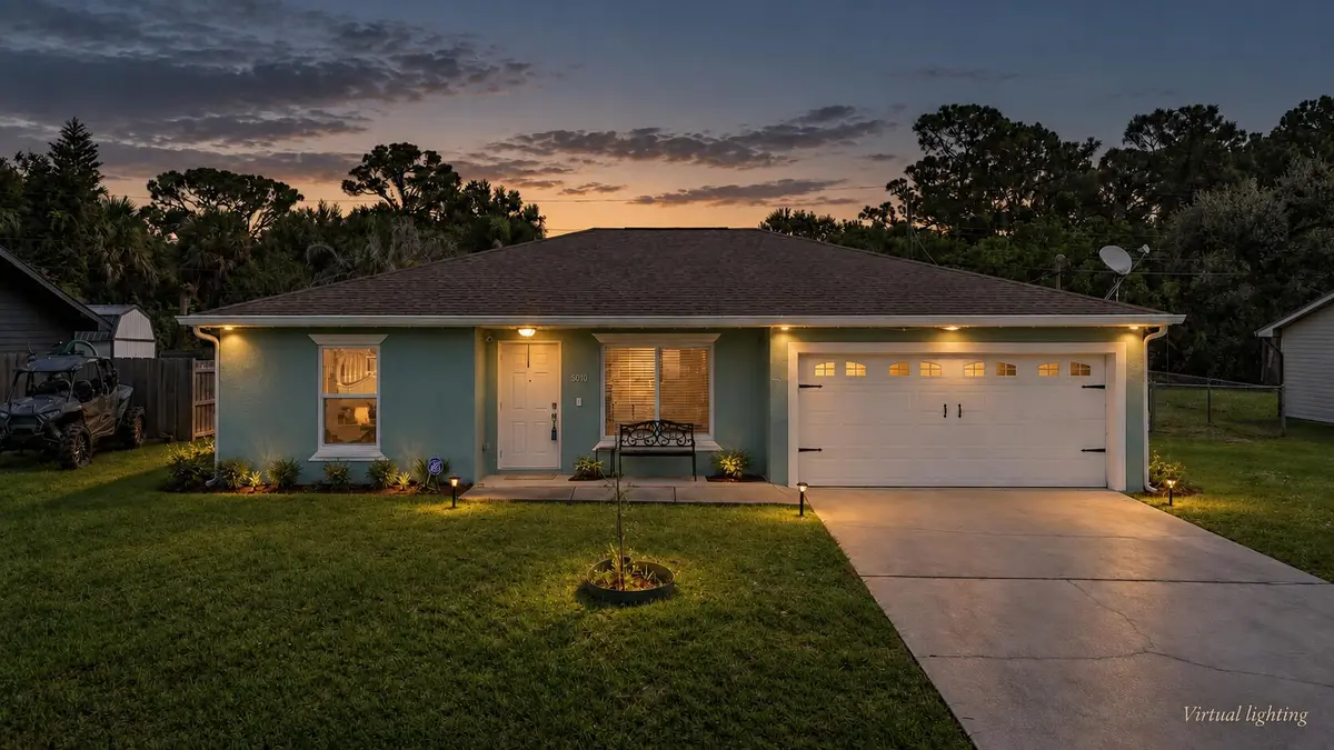 Light rendering at 5010 Hickory Drive, Fort Pierce