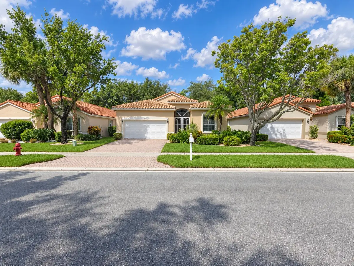 FRONT OF HOUSE at 11811 Grove Ridge Lane, Boynton Beach