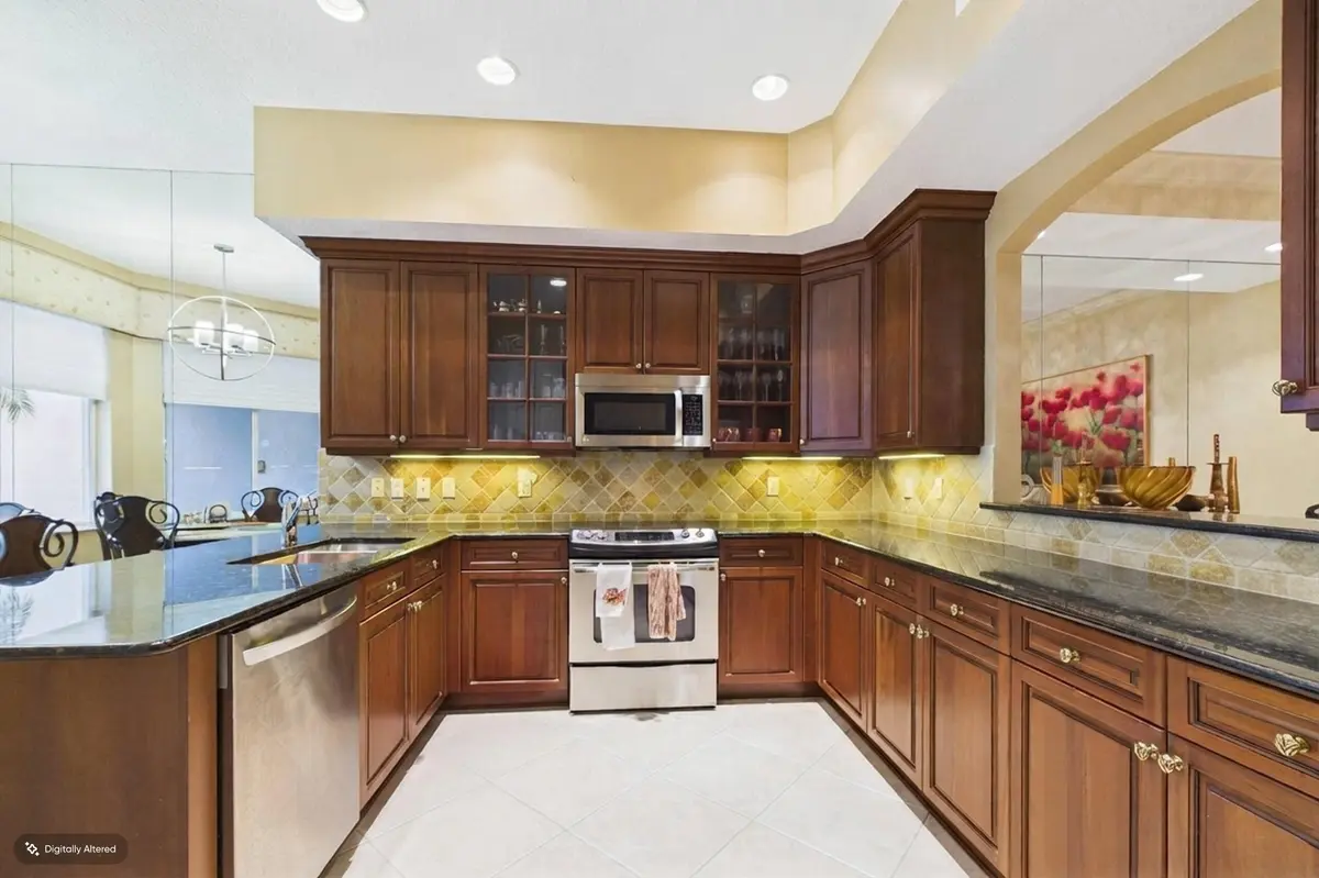 Kitchen at 101 Palm Bay Circle B, Palm Beach Gardens