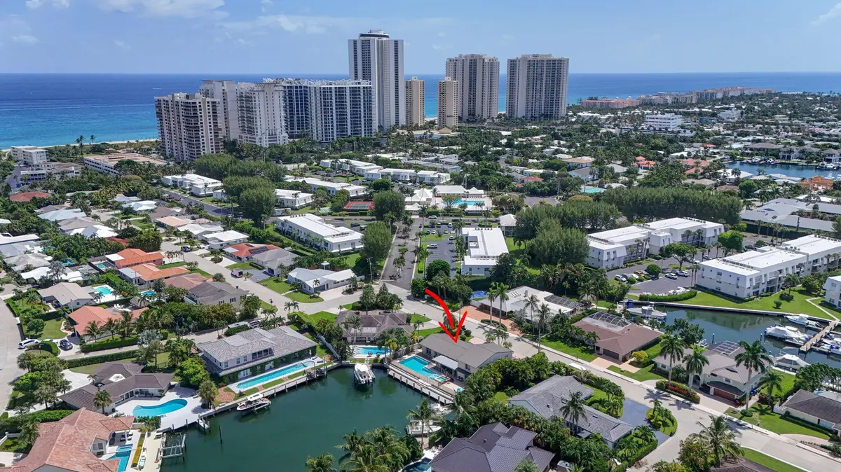 Ariel at 1180 Singer Drive, Riviera Beach