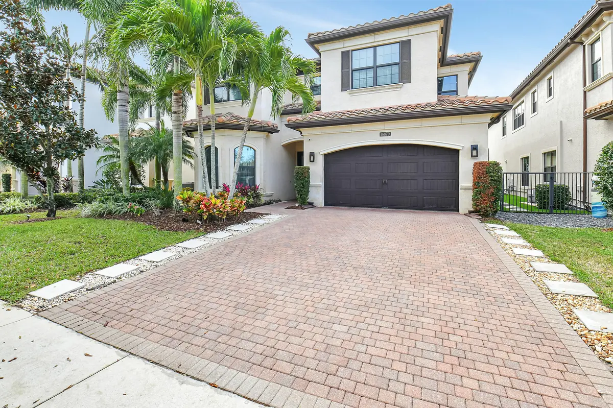 Exterior Front at 16879 Bridge Crossing Circle, Delray Beach
