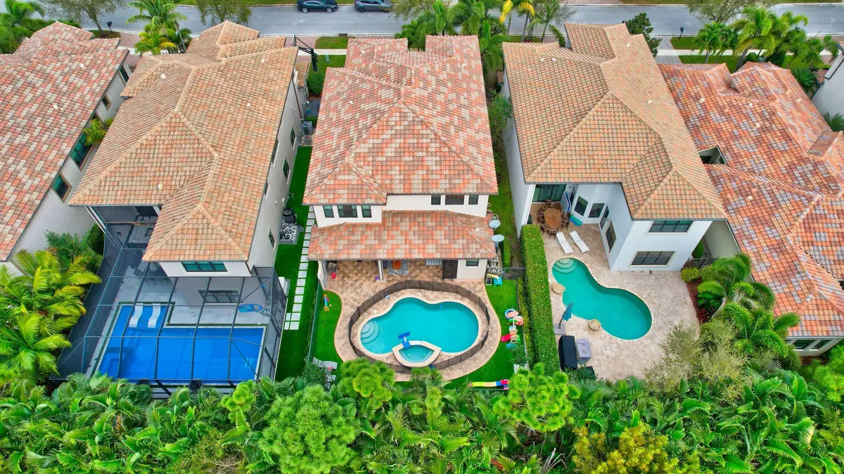 Aerial at 16879 Bridge Crossing Circle, Delray Beach