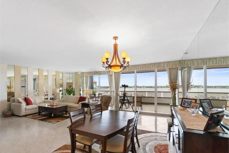 Dining Room at 100 Lakeshore Drive 754, North Palm Beach
