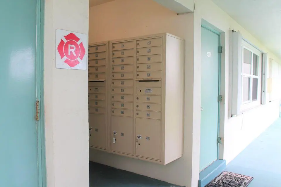 MAILBOXES IN BLDG 350 at 350 Horizons E 106, Boynton Beach