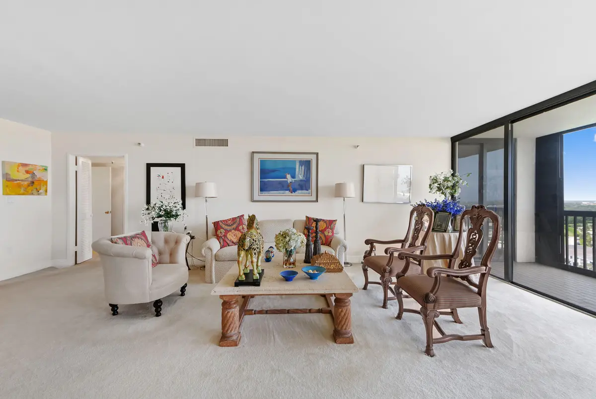 07 Living room 03 at 2480 PRESIDENTIAL Way 1603, West Palm Beach