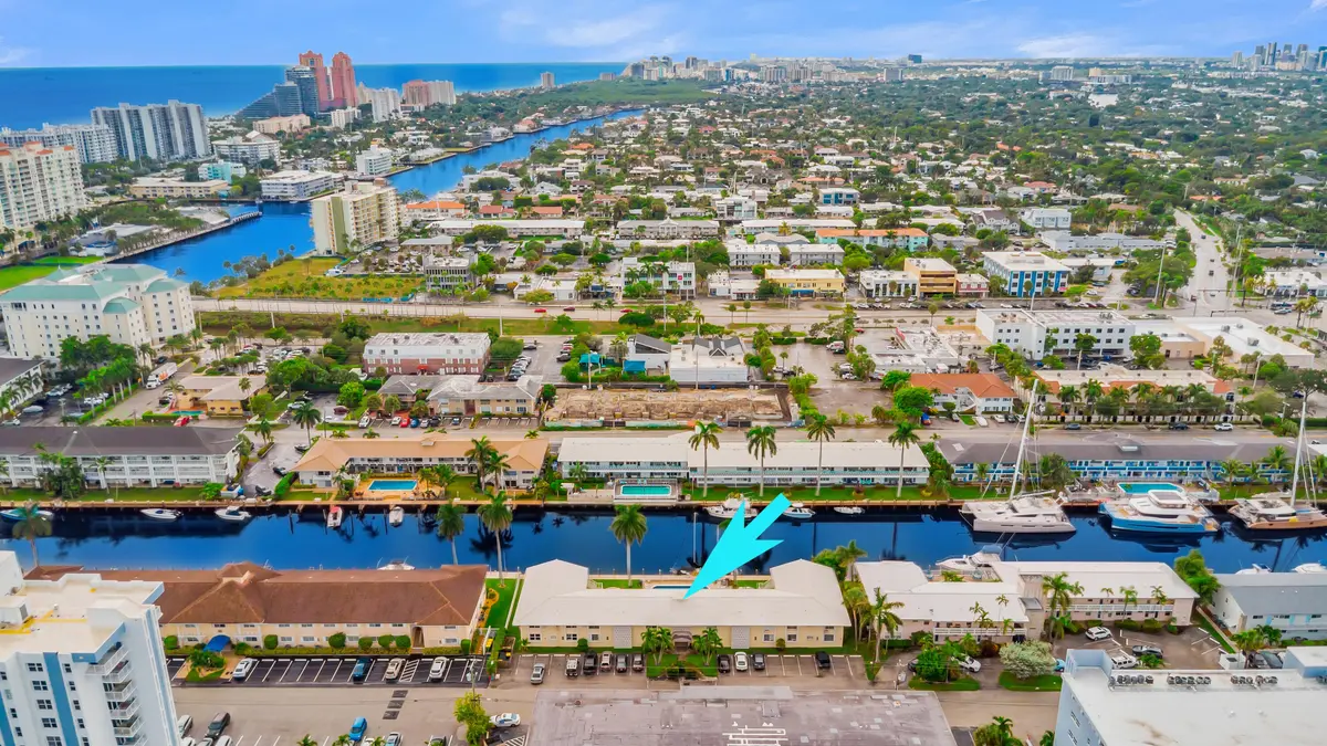 Aerial View at 2840 NE 33RD Court 2, Fort Lauderdale
