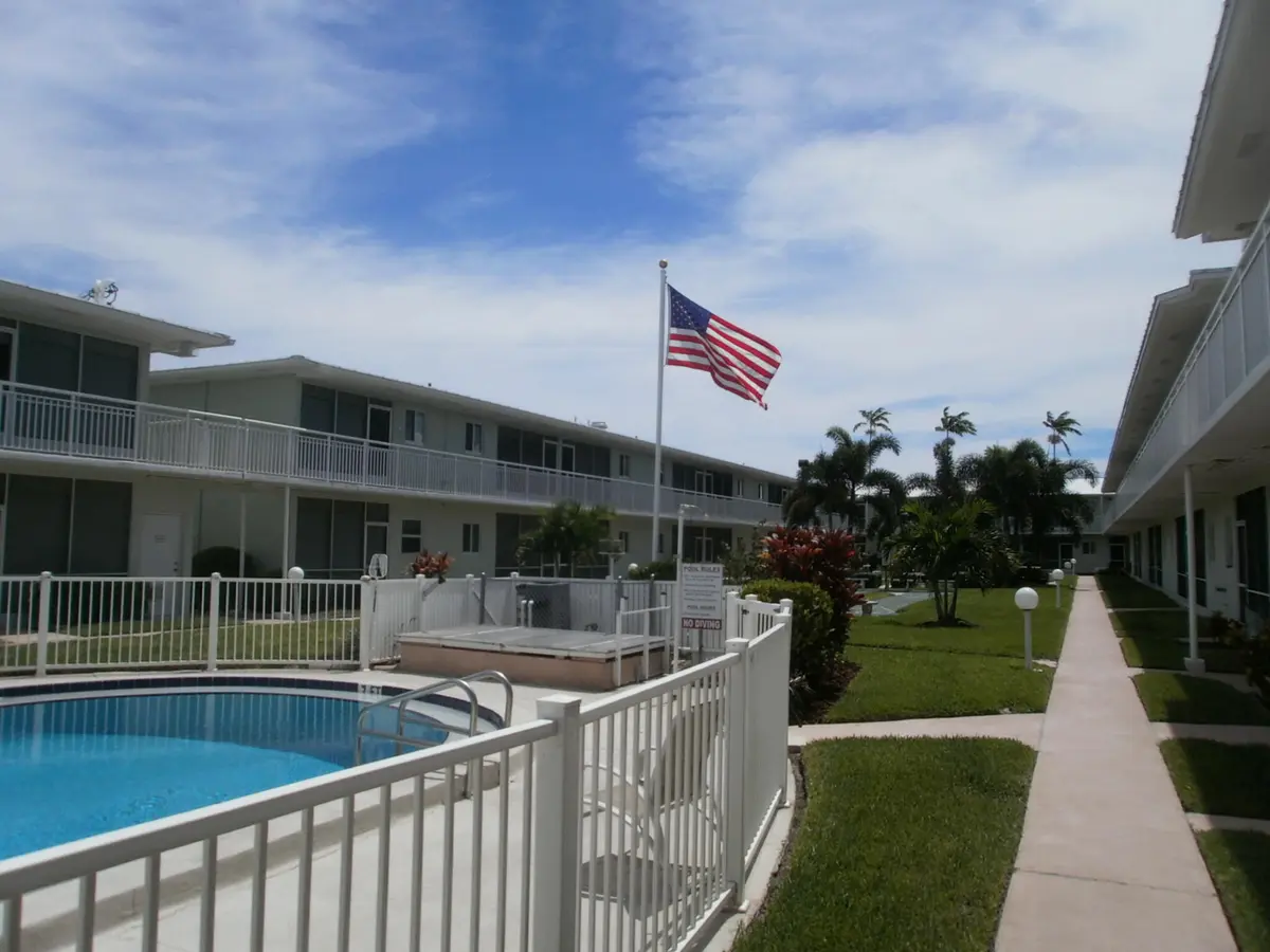 Welcoming Community Courtyard at 2100 NE 38TH Street 110, Lighthouse Point