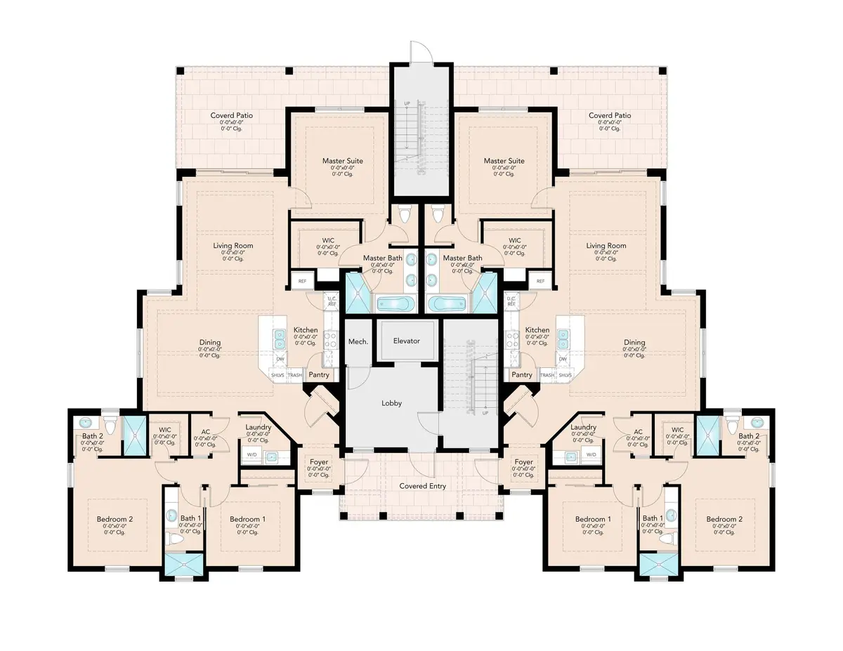 Plan at 411 S Indian River Drive, Fort Pierce