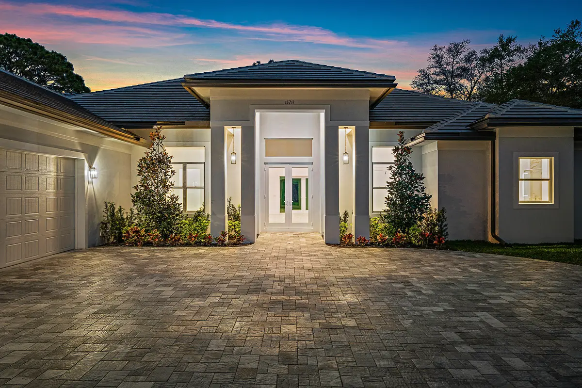 Front Exterior at 18211 SE Old Trail Drive, Jupiter