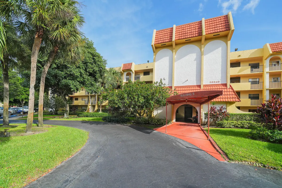 Building Front Exterior at 23345 Carolwood Lane 406, Boca Raton