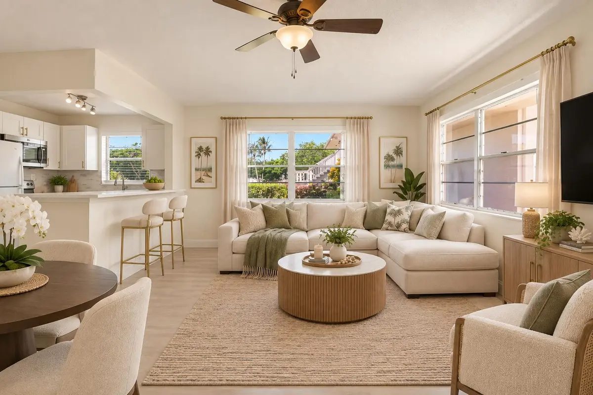 Furnished living at 288 Northampton O, West Palm Beach