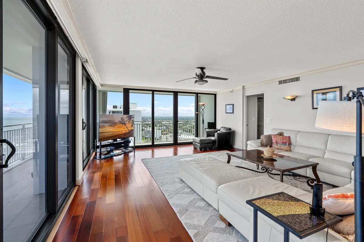 LIVING ROOM at 2600 S Ocean Boulevard PH-F, Boca Raton