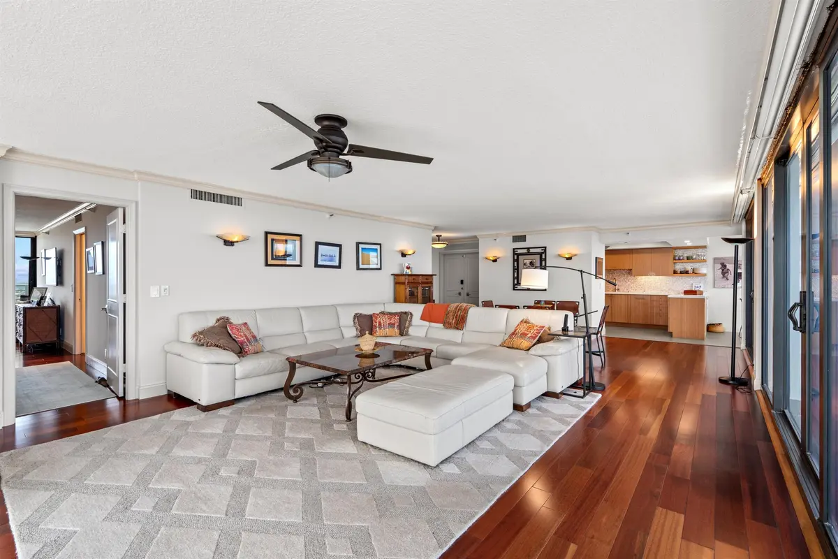 LIVING ROOM at 2600 S Ocean Boulevard PH-F, Boca Raton