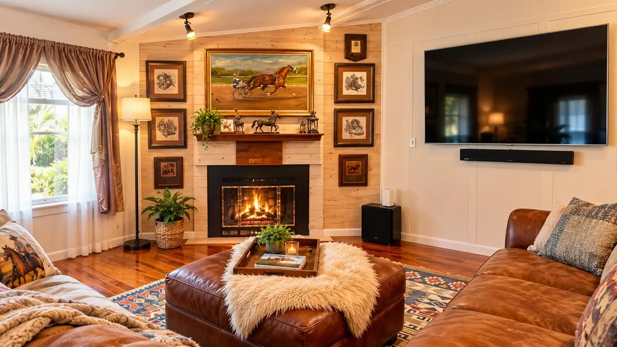 living room at 231 SE PARADISE Place, Stuart