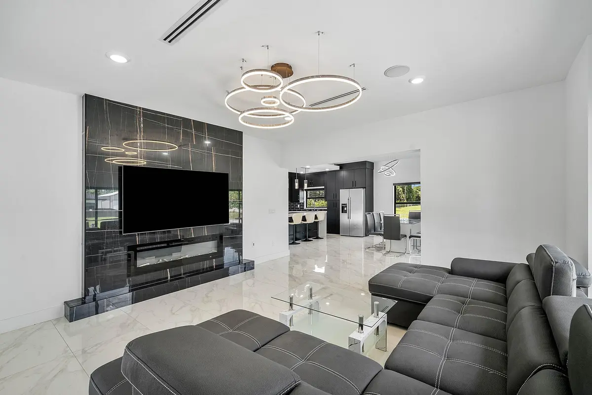 Living Room at 641 Marshall Road, West Palm Beach