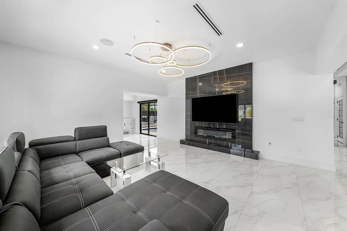 Living Room at 641 Marshall Road, West Palm Beach