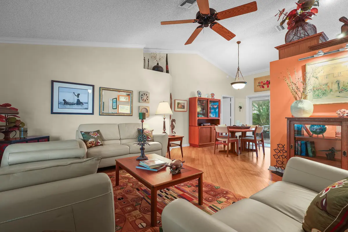 Living Room-side at 396 REDWOOD Lane, Boca Raton
