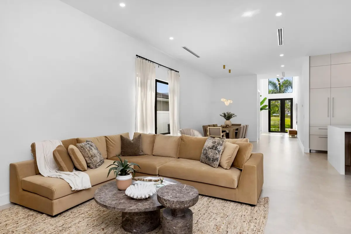 Living Area at 707 Lake Avenue, Delray Beach