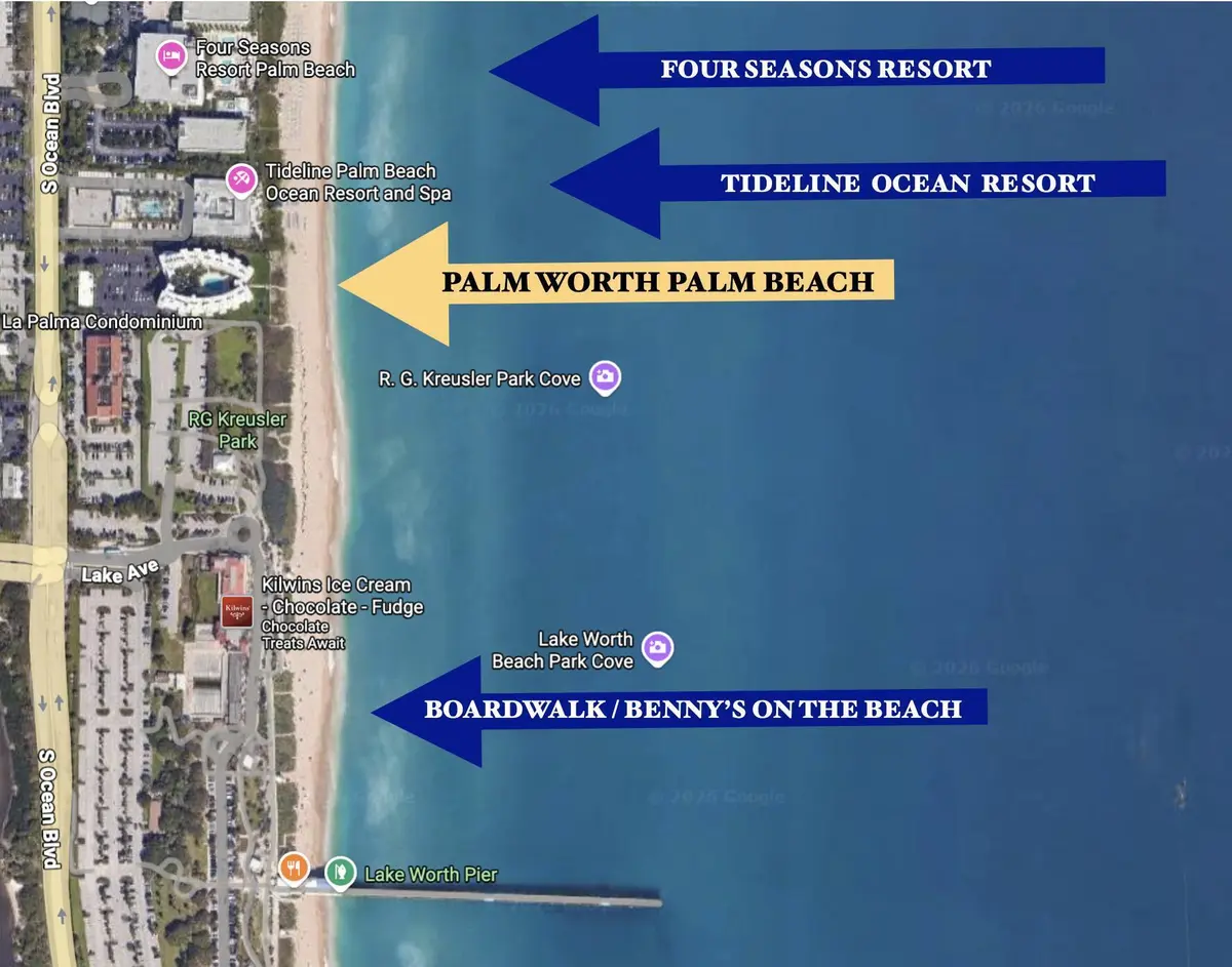 AMAZING LOCATION at 2850 S Ocean Boulevard PH-514, Palm Beach