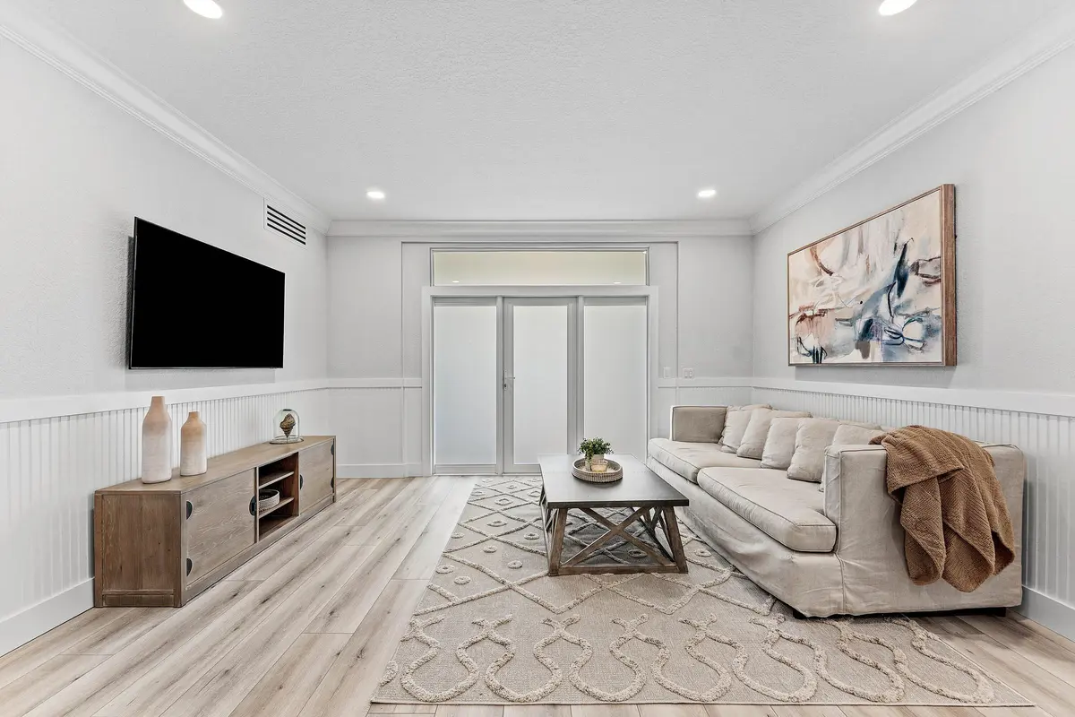 SPACIOUS LIVING ROOM at 233 Lake Terrace, Delray Beach