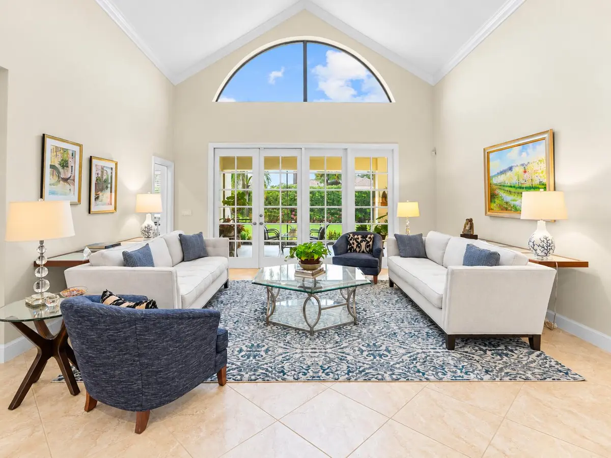 Formal Living Room Off Entry Way at 3321 Southern Cay Drive, Jupiter
